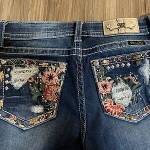 MISS ME JEANS Waist 31 Chloe Bootcut Jeans